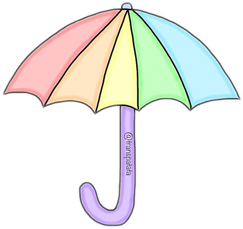 482x454 Umbrella Rainbow Rainbows Rain Umbrellas Overlay Overla