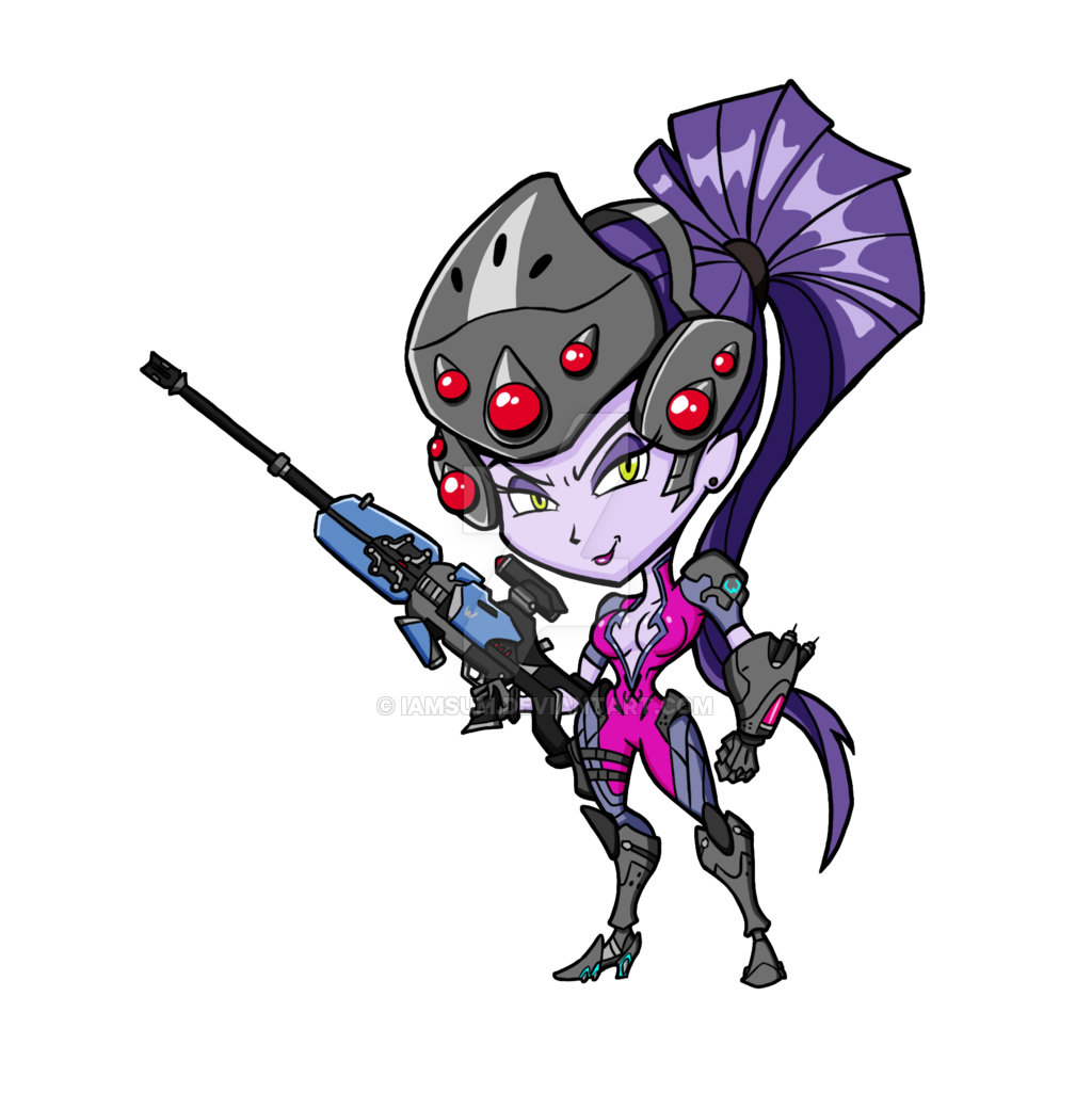 1024x1025 Collection Of Free Overwatch Drawing Widow Download On Ui Ex