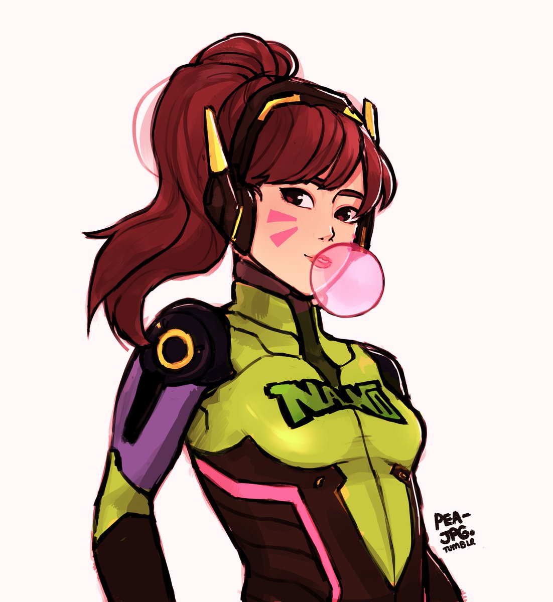 1102x1200 Pea Brain On Twitter Pink Face Triangle Girl I Lov You