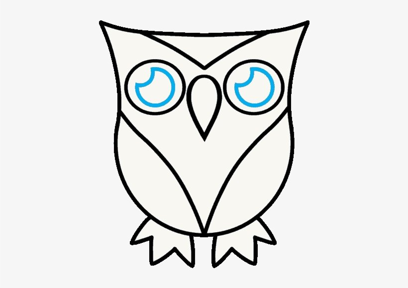 820x579 How To Draw A Cartoon Owl In A Few Easy Steps Easy
