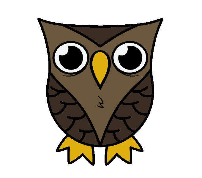 680x599 How To Draw A Cartoon Owl In A Few Easy Steps Easy Drawing Guides