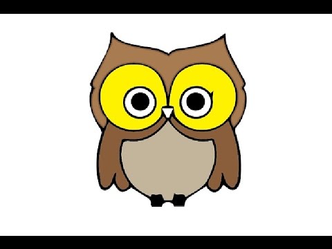 480x360 How To Draw A Cute Owl Easy Step