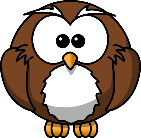 600x587 Cartoon Owl Clip Art Free Vector In Open Office Drawing