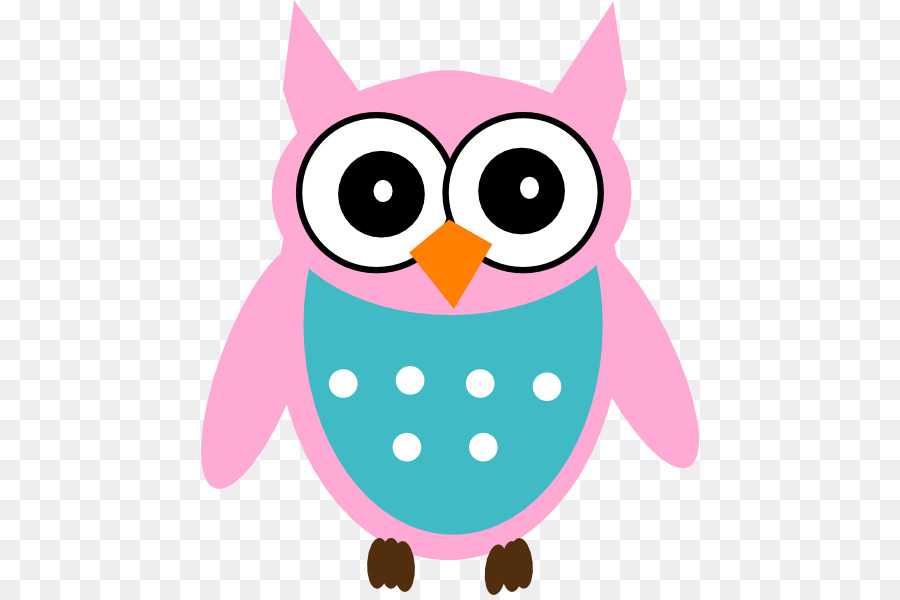 900x600 Owl, Drawing, Pink, Transparent Png Image Clipart Free Download