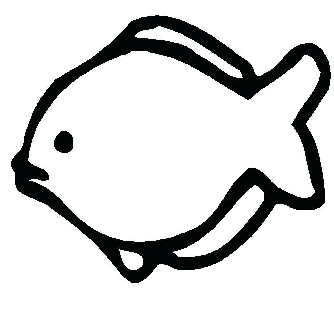660x616 Free Fish Outline For Children Download Free Clip Art Free Clip