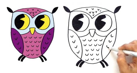 471x250 Cute Owl Pictures Drawings Animal How To Draw Easy In Pencil