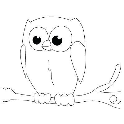 400x400 Easy Owl Drawings Plush Design Ideas Easy Owl Coloring Pages Easy