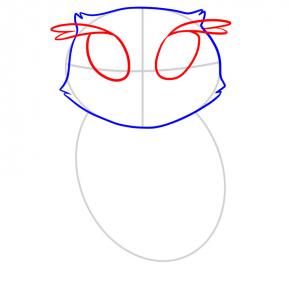 289x302 How To Draw How To Draw An Owl For Kids