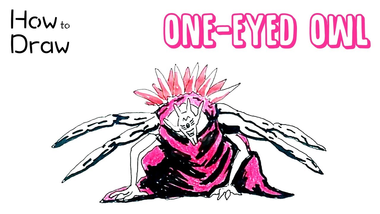 1280x720 How To Draw The One Eyed Owl From Tokyo Ghoul