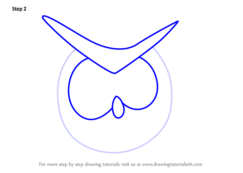848x602 Learn How To Draw An Owl Face For Kids