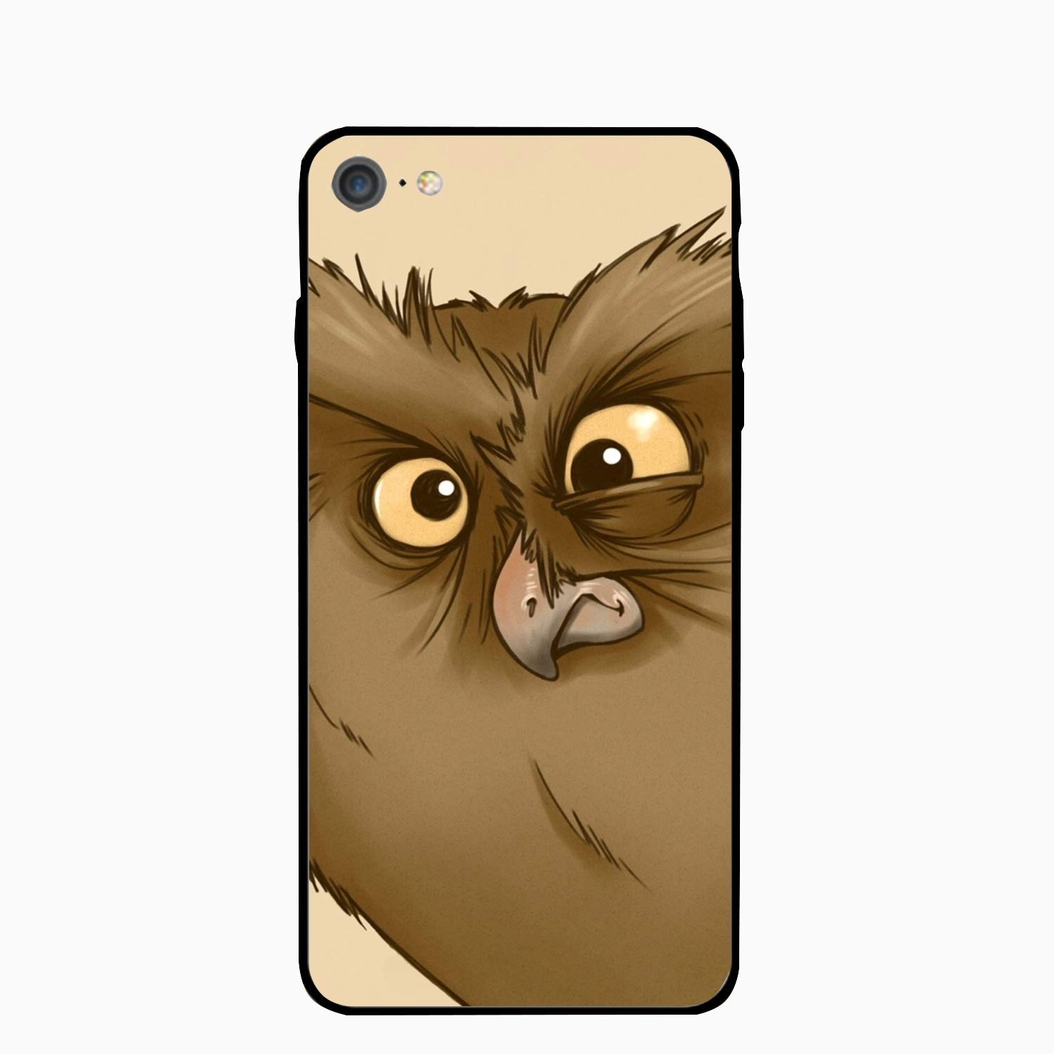 1500x1500 Owl Eyes Surprise Drawing Phone Case Compatible