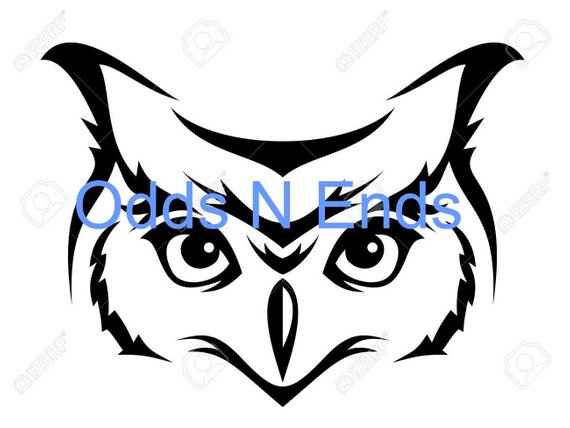 570x428 Owl Face Etsy