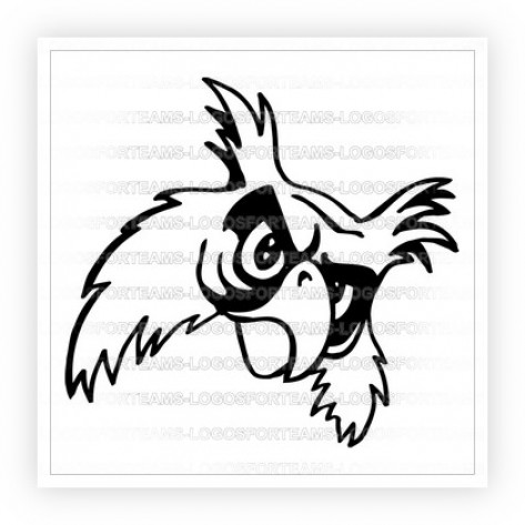 473x473 Mascot Logo Part Of Owl Head