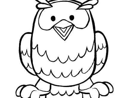 440x330 Owl Head Template