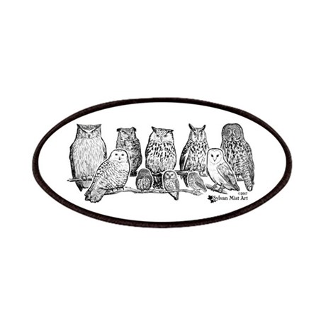 460x460 Barn Owl Patches