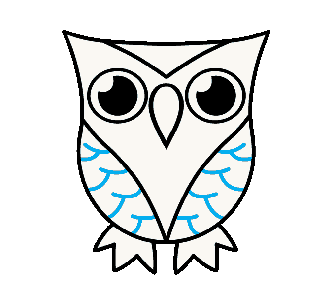 680x599 Collection Of Free Simple Drawing Owl Download On Ui Ex