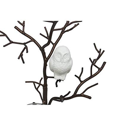425x425 Dekorasyon Gifts Decor Owl On Wire Branch Tree Glass