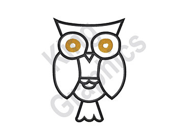 340x270 Owl Outline Etsy