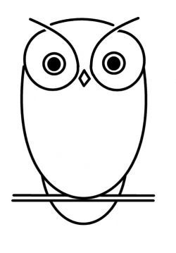 250x359 Undefined Room Owl Outline, Owl And Drawings