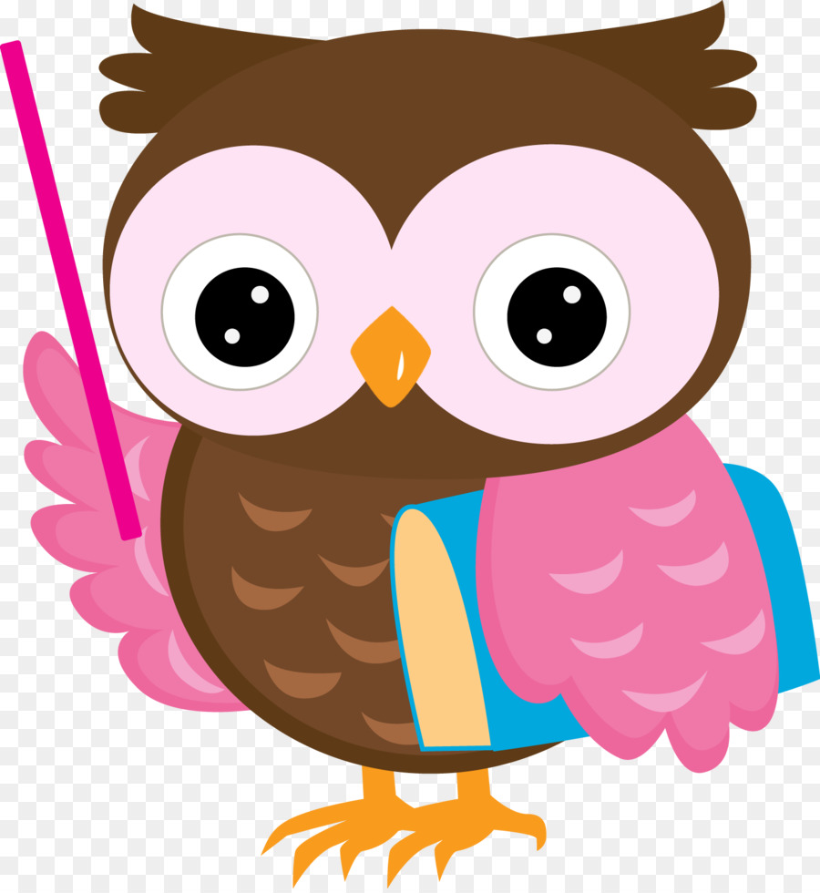 900x980 Owl With Pencil Png Free Owl With Pencil Transparent Images
