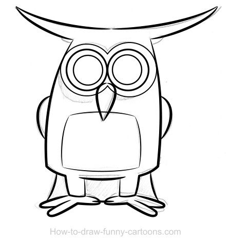 450x478 Owl Drawings