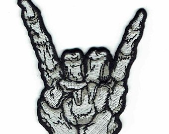 340x270 Skeleton Patch Etsy