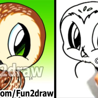 336x336 Cartoon Owl Line Drawing Tutorial Tattoo Images Cute Sketches I