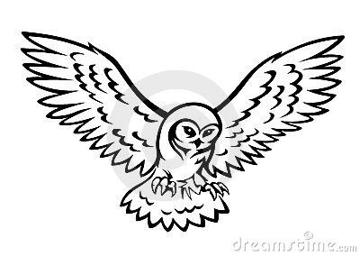 400x284 Flying Owl Art Inspiration