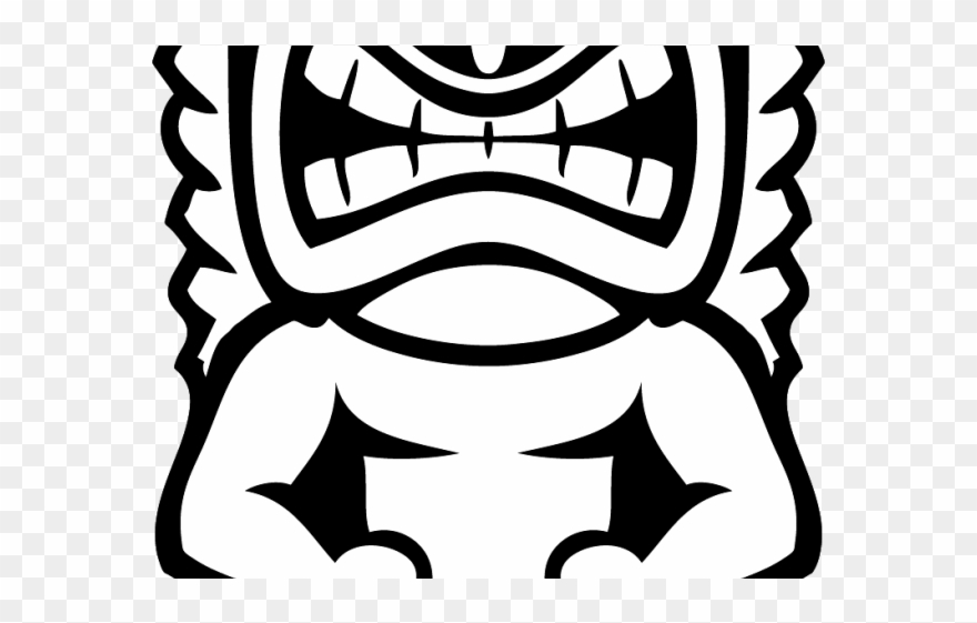 880x561 Totem Pole Clipart Black And White