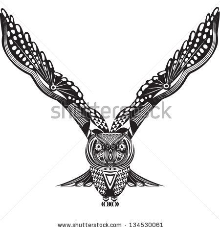450x470 Vector Illustration Of Wild Totem Animal