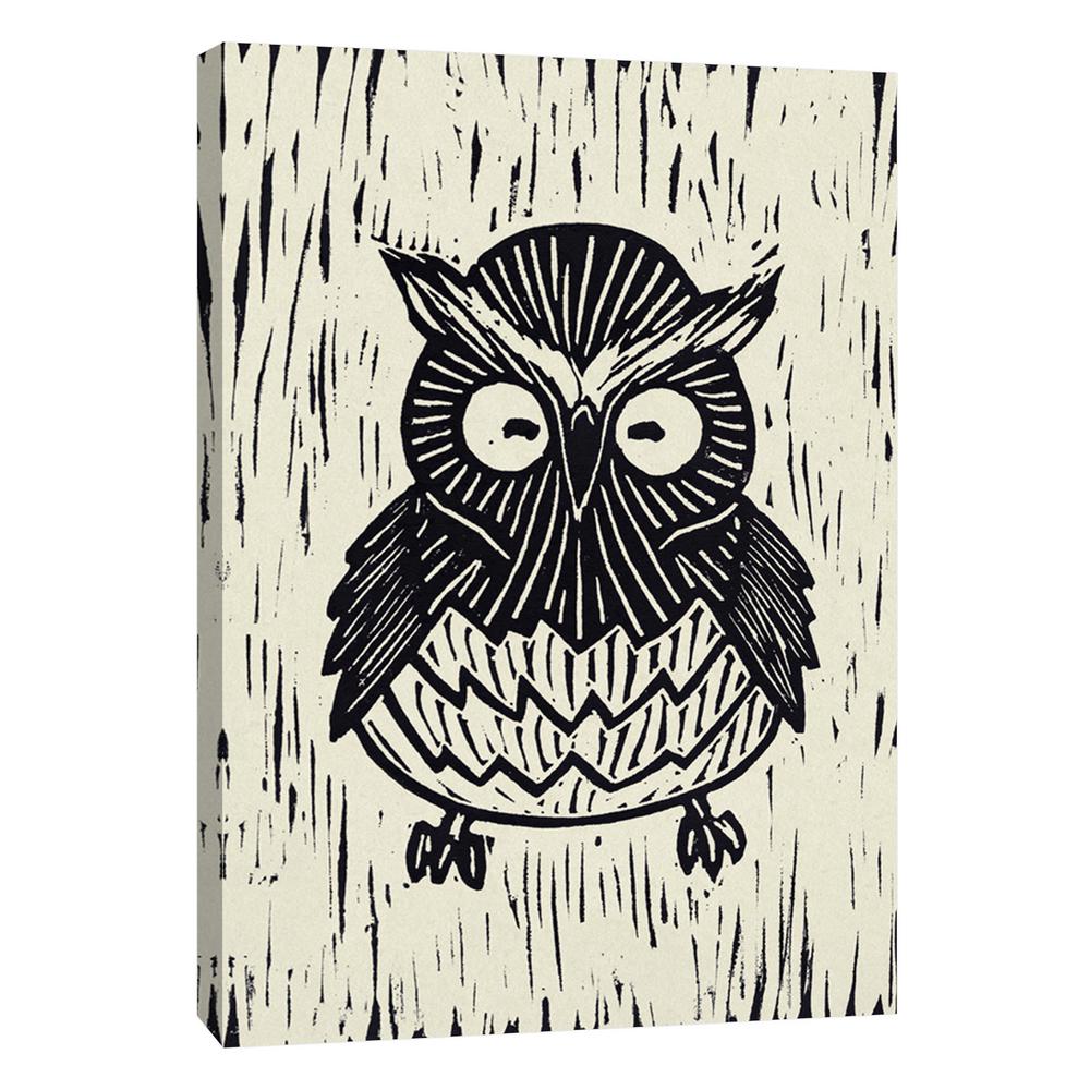 1000x1000 Ptm Images In X In ''owl Wings'' Printed Canvas Wall Art