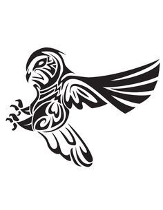 236x305 Tribal Owl Tattoo