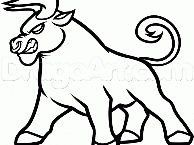 640x480 Drawn Ox Drawing