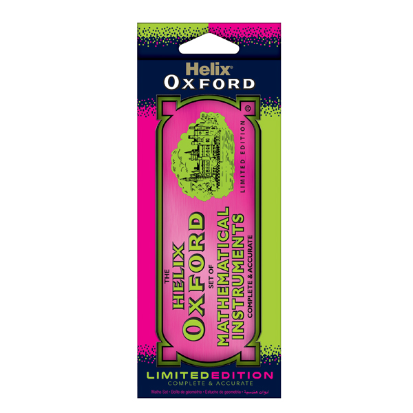 600x600 Helix Oxford Limited Edition Piece Maths Set Pink