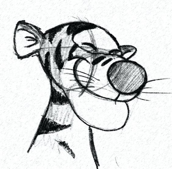 564x554 Draw Tigger How To Draw Tiger Shark From Invizimals