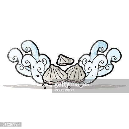 414x414 Cartoon Oyster Premium Clipart
