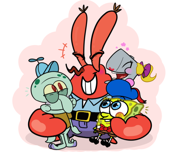 640x500 Pearl Clipart Spongebob Drawing For Free Download And Use