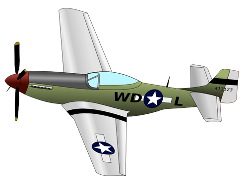 P 51 Mustang Drawing