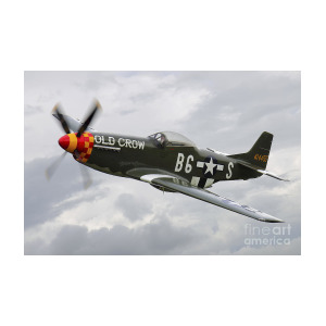 300x300 A North American P Mustang In Flight Photograph