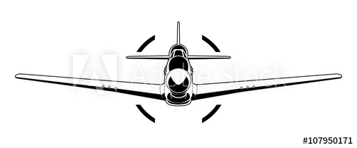 500x208 P Mustang Front View