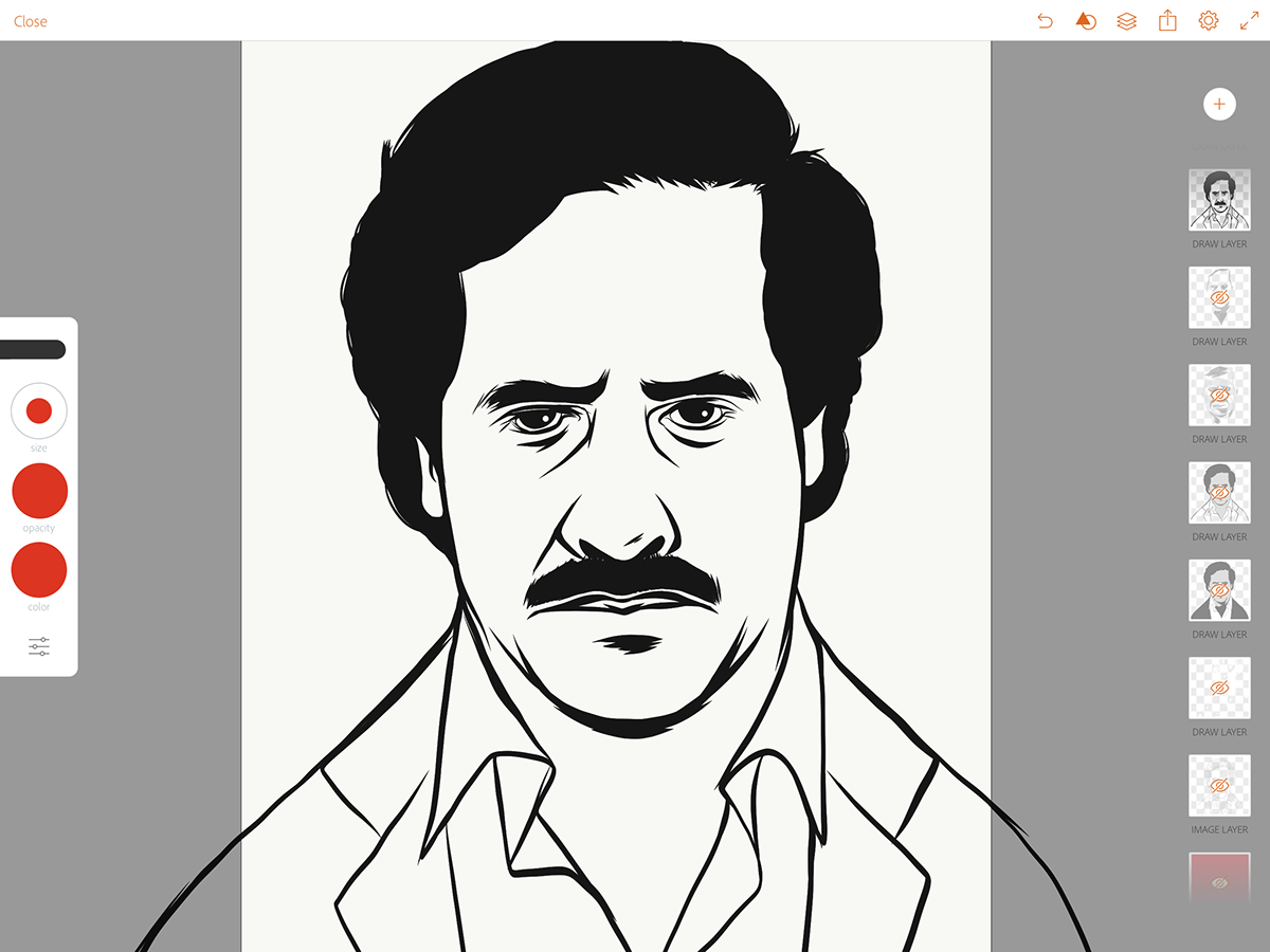 Pablo Escobar Drawing | Free download on ClipArtMag