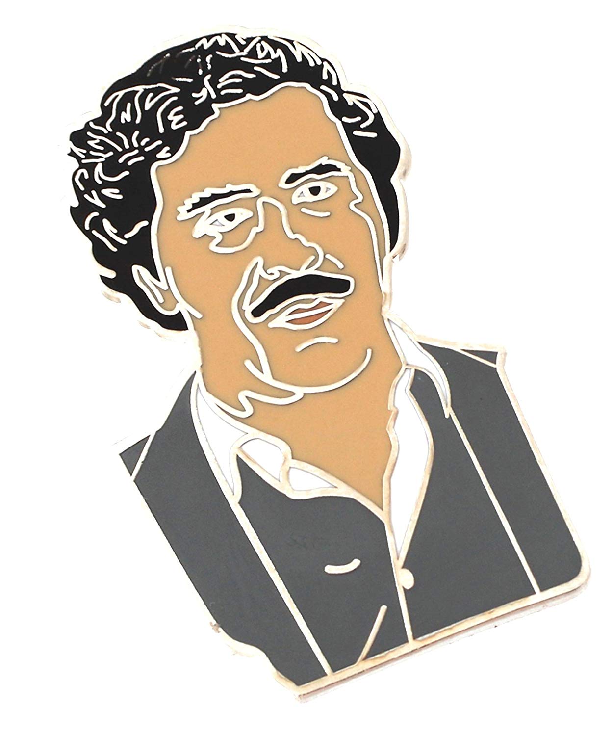1250x1500 Pablo Escobar Enamel Lapel Pin