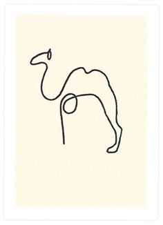 Pablo Picasso Bull Drawing