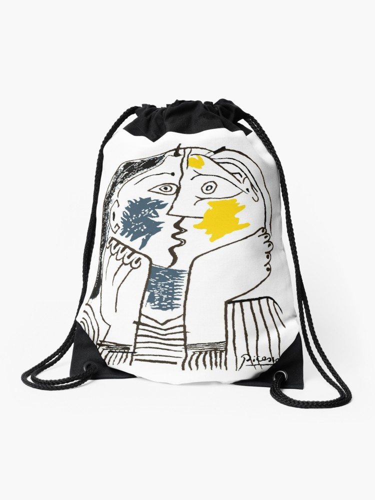 750x1000 pablo picasso kiss artwork reproduction for t shirt, framed