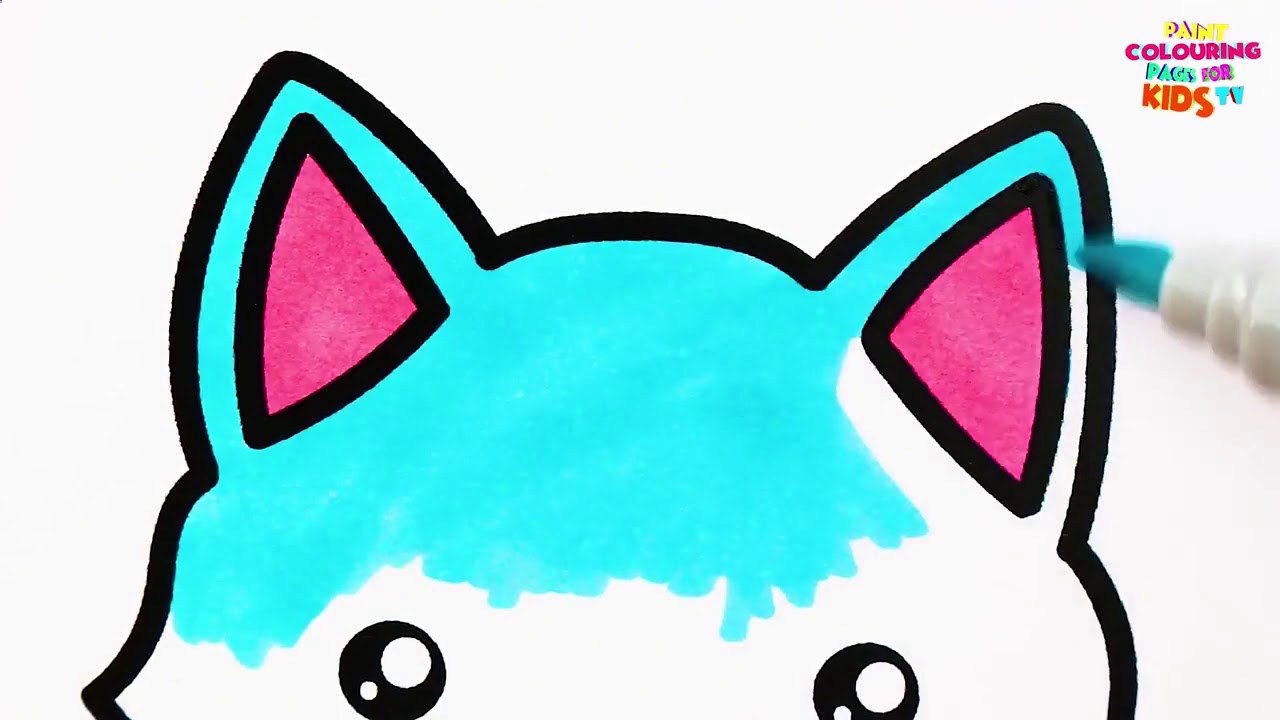 1280x720 How To Drawing, Painting And Coloring Draw Balloon Floating House