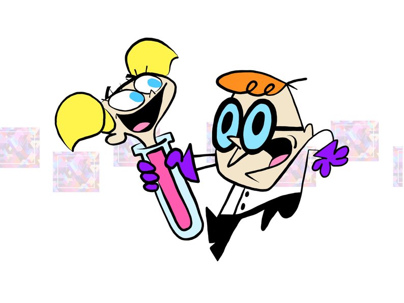 794x595 Dexters Laboratory Instant Download Printable Digital Drawing Etsy