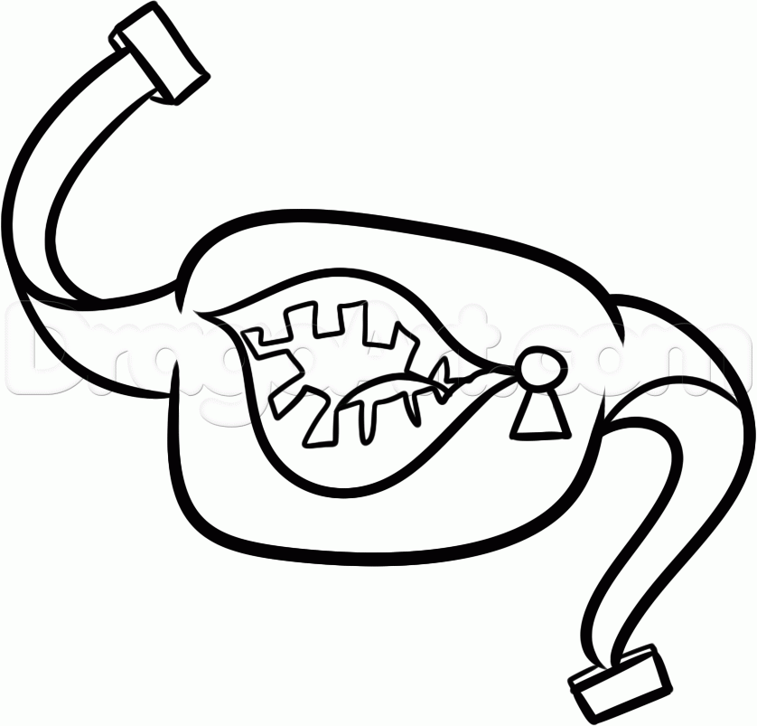 838x803 Step How To Draw Fanny Pack From Uncle Grandpa