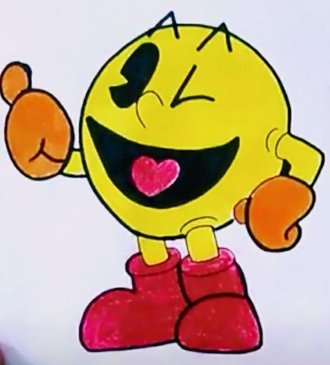 463x512 My Pacman Drawing Smash Amino