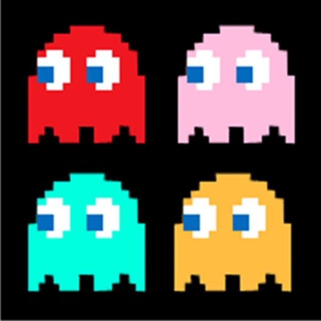 640x640 Pacman Ghosts
