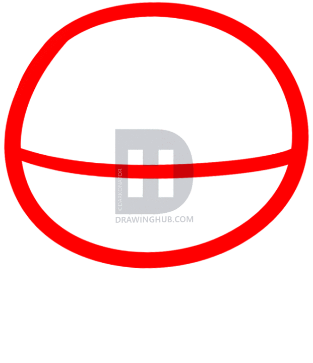 621x720 How To Draw A Pac Man Ghost, Pinky, Step